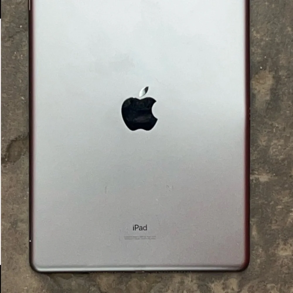 Apple iPad - Silver with Red Edge